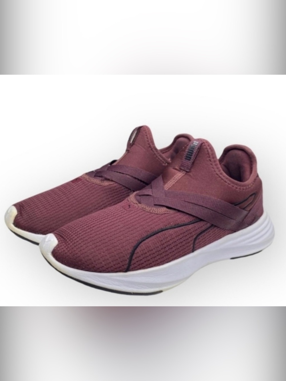 Puma Radiate XT Slip-On Training Shoes Burgundy Women’s Size 8.5 Athletic